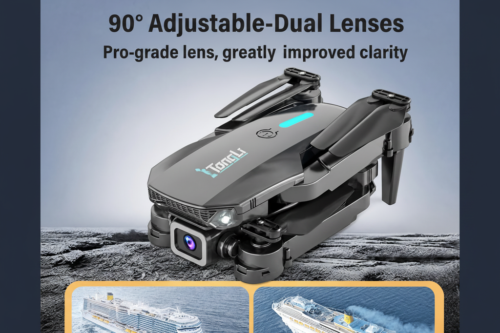 90° Adjustable Dual Lenses