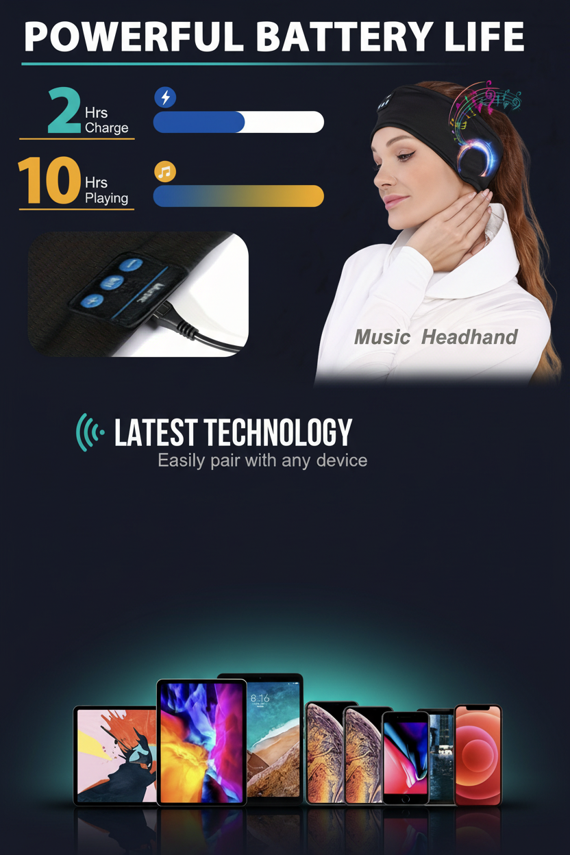 Battery Life & Compatibility Infographic