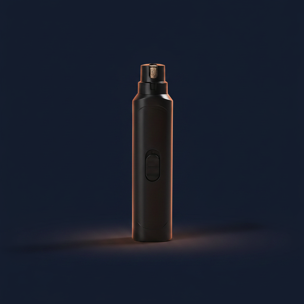 Black Nail Grinder - Brand Style
