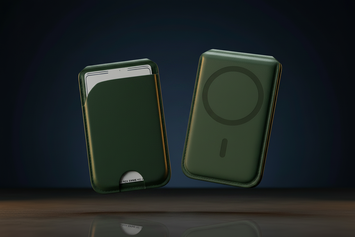 Green MagSafe Wallet