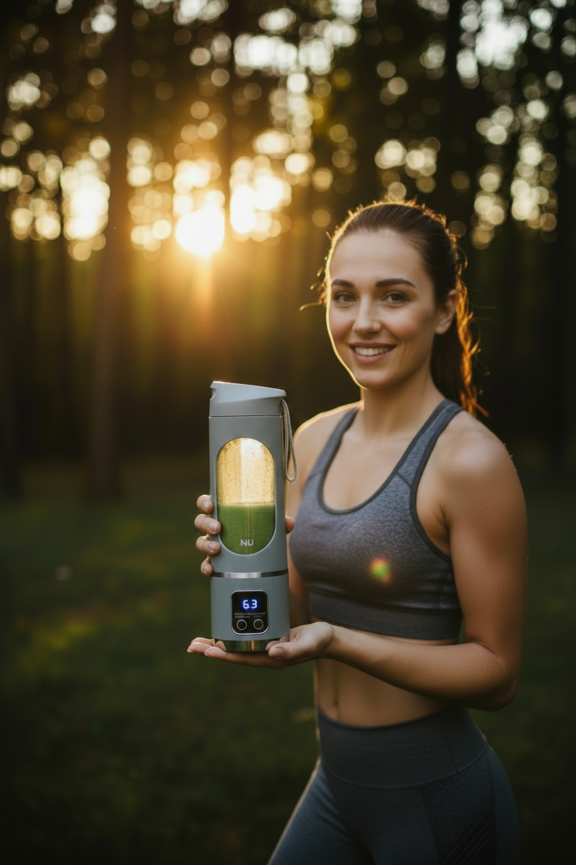 Lifestyle portrait - compact blender