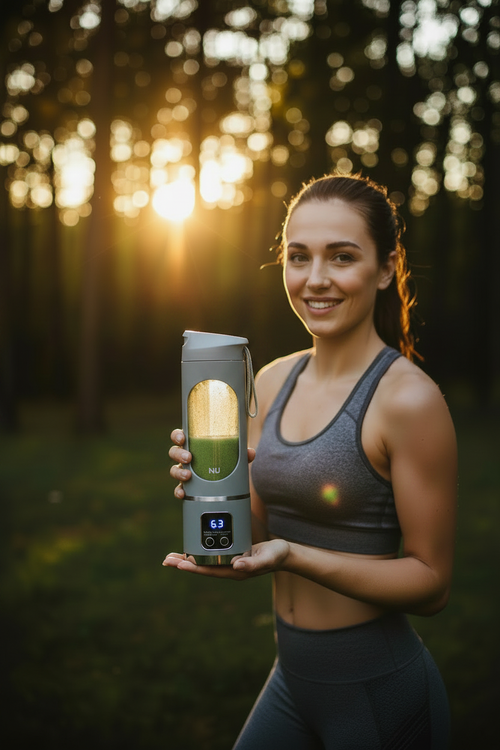 Lifestyle portrait - compact blender