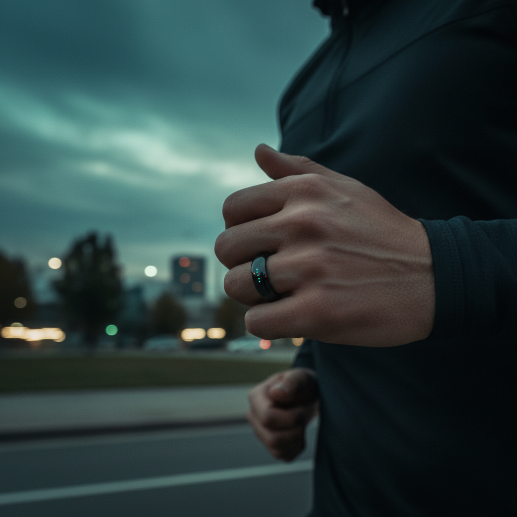 Smart Fitness Ring – Heart Rate, Sleep & Activity Tracker