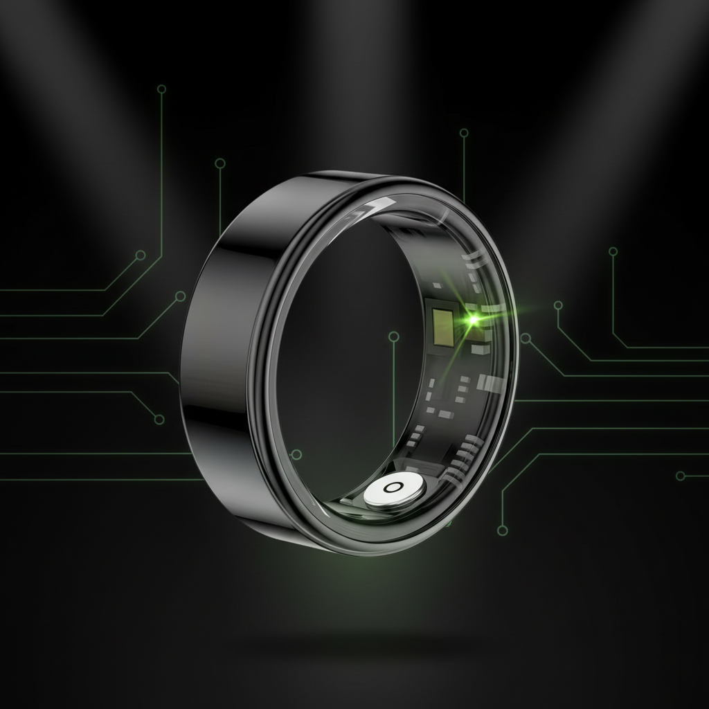 Smart Fitness Ring – Heart Rate, Sleep & Activity Tracker