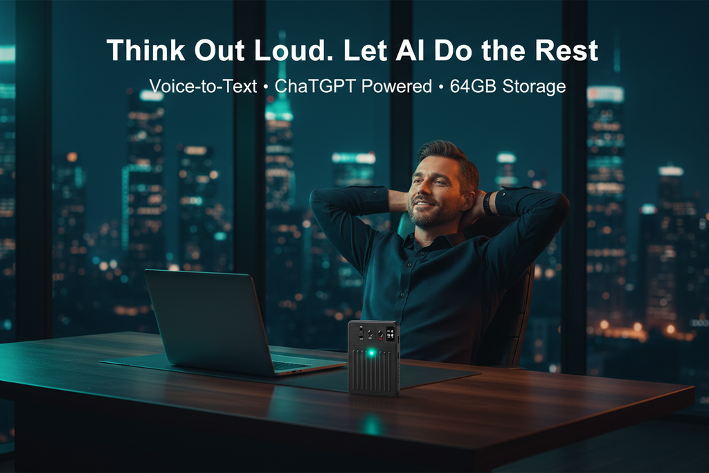 Think Out Loud. Let AI Do the Rest.