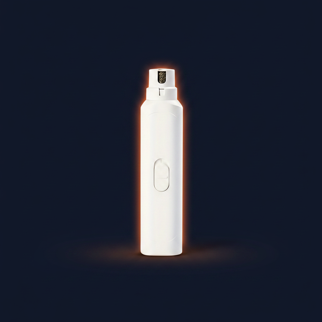 White Nail Grinder - Brand Style