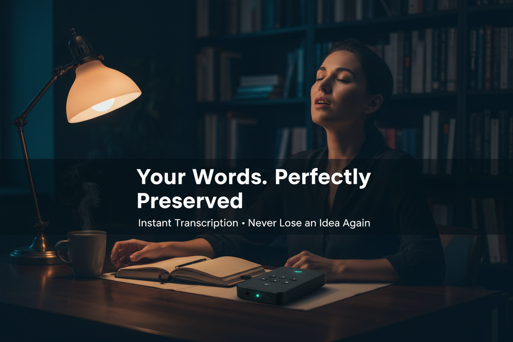Your Words. Perfectly Preserved.